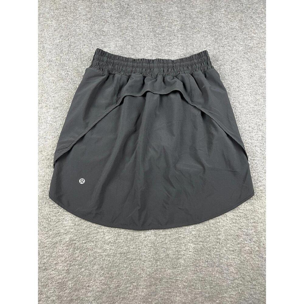 Lululemon Black Hotty Hot Skirt Size 6